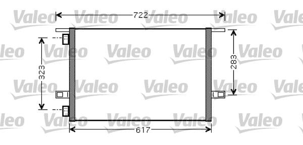 Skraplacz, klimatyzacja VALEO 818028