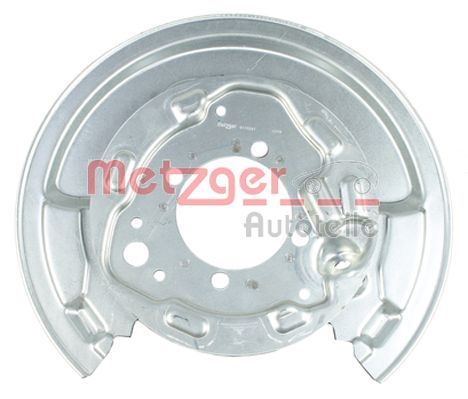 Panel rozbryzgiwujący, tarcza hamulcowa METZGER 6115241