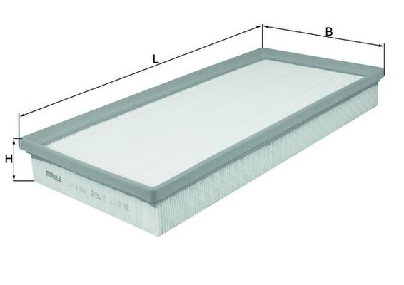 Filtr powietrza KNECHT LX 1004