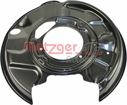 Panel rozbryzgiwujący, tarcza hamulcowa METZGER 6115101
