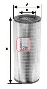 Filtr powietrza SOFIMA S 7400 A