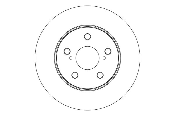 Tarcza hamulcowa TRW DF6838