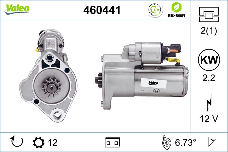 Rozrusznik VALEO 460441