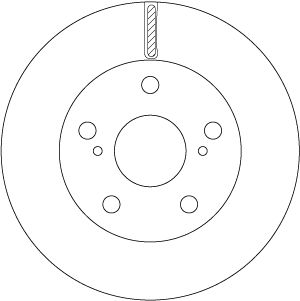 Tarcza hamulcowa TRW df6782s