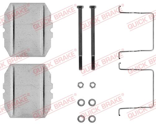 Zestaw akcesoriów, klocki hamulcowe QUICK BRAKE 109-1053