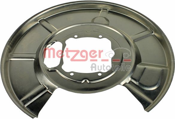 Panel rozbryzgiwujący, tarcza hamulcowa METZGER 6115026