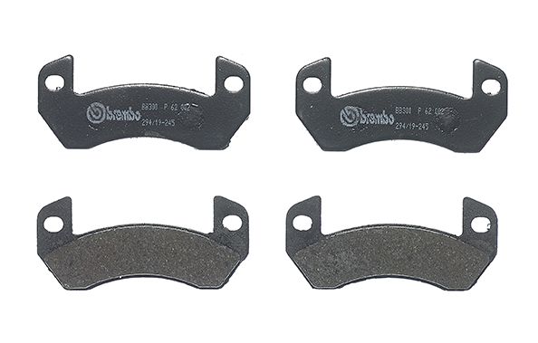 Zestaw klocków hamulcowych, hamulce tarczowe BREMBO P 62 002