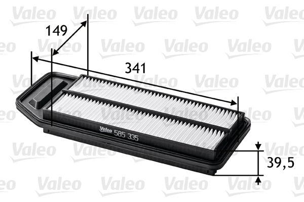 Filtr powietrza VALEO 585335