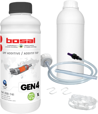 Dodatek, regeneracja filtra cząstek sadzy / cząstek stałych BOSAL 258-741