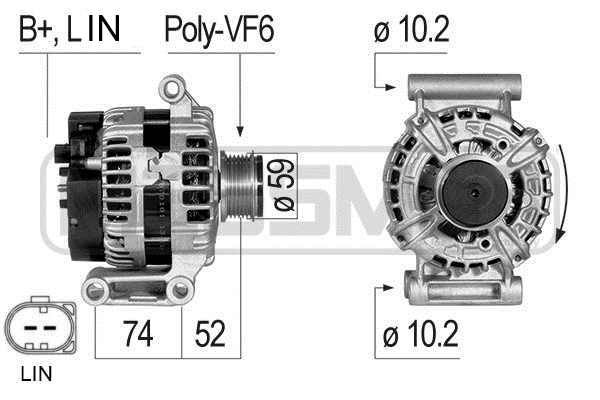 Alternator ERA 210835A