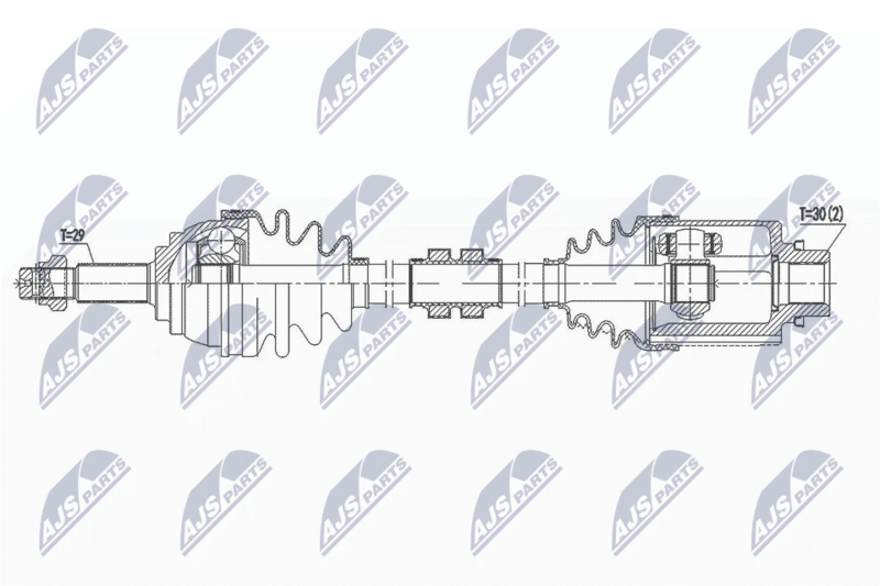 Wał napędowy NTY NPW-NS-088