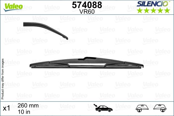 Pióro wycieraczki VALEO 574088