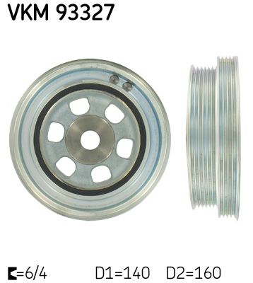 Koło pasowe, wał korbowy SKF VKM 93327