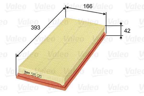 Filtr powietrza VALEO 585120