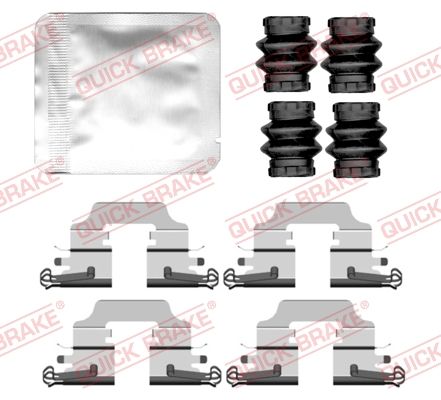 Zestaw akcesoriów, klocki hamulcowe QUICK BRAKE 109-0158