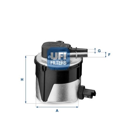 Filtr paliwa UFI 55.170.00