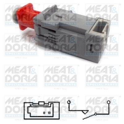 Włącznik świateł STOP MEAT & DORIA 35066