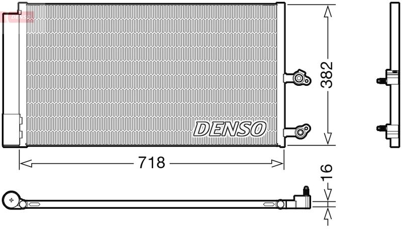 Skraplacz, klimatyzacja Denso DCN33014
