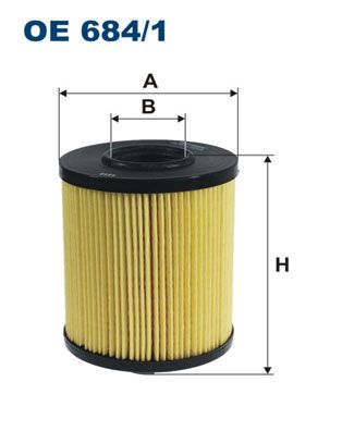 Filtr oleju FILTRON oe 684/1