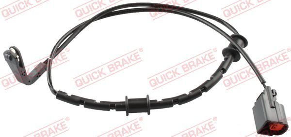 Styk ostrzegawczy, zużycie okładzin hamulcowych QUICK BRAKE WS 0406 A
