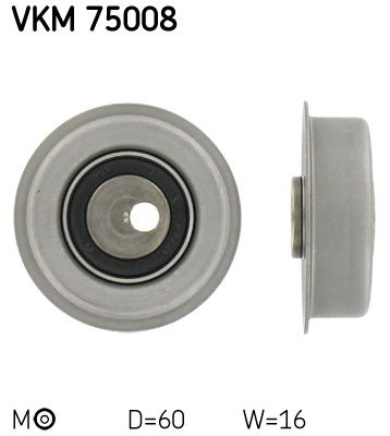 Rolka napinacza, pasek rozrządu SKF VKM75008