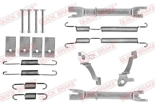 Zestaw akcesoriów, szczęki hamulcowe QUICK BRAKE 105-0017S