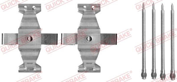 Zestaw akcesoriów, klocki hamulcowe QUICK BRAKE 109-1636