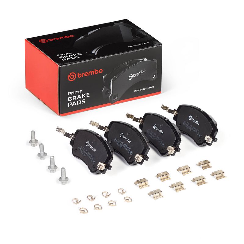 Zestaw klocków hamulcowych, hamulce tarczowe BREMBO P 61 145