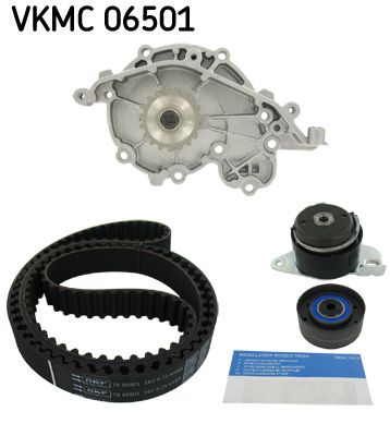 Pompa wody + zestaw paska rozrządu SKF VKMC06501