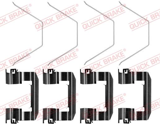Zestaw akcesoriów, klocki hamulcowe QUICK BRAKE 109-0021