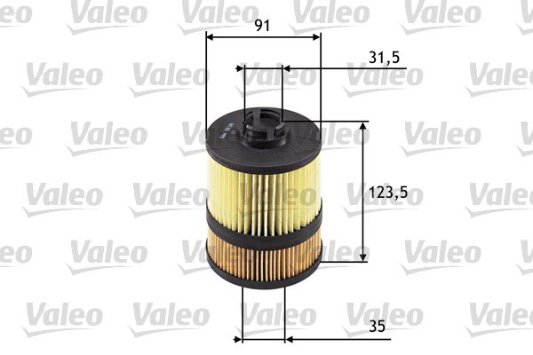Filtr oleju VALEO 586549