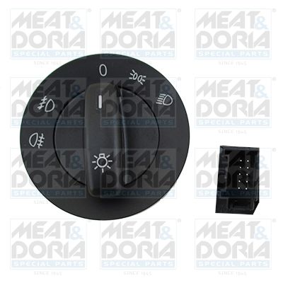 Przełącznik, światła główne MEAT & DORIA 23808