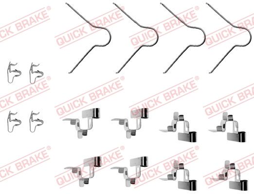 Zestaw akcesoriów, klocki hamulcowe QUICK BRAKE 109-1030