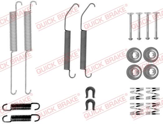 Zestaw akcesoriów, szczęki hamulcowe QUICK BRAKE 105-0033