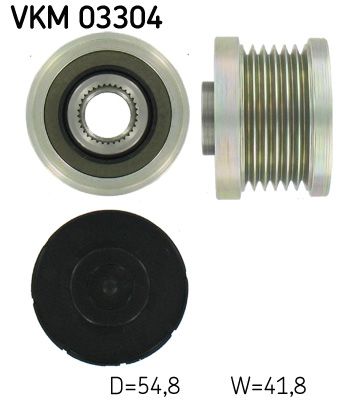 Alternator - sprzęgło jednokierunkowe SKF VKM03304