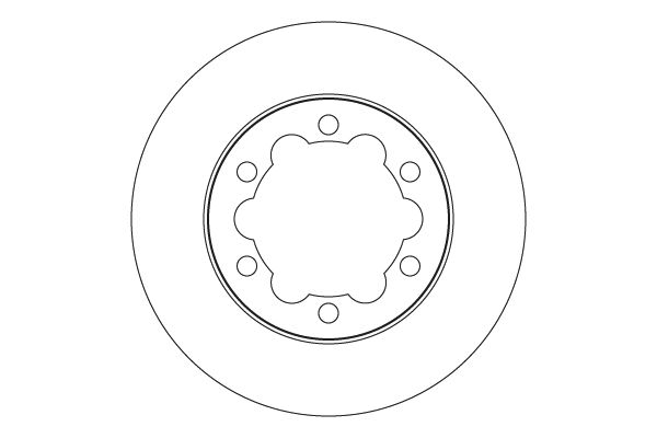 Tarcza hamulcowa TRW DF6973S