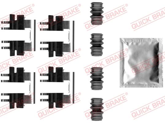 Zestaw akcesoriów, klocki hamulcowe QUICK BRAKE 109-0045
