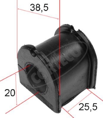 Zawieszenie, stabilizator CORTECO 80000475