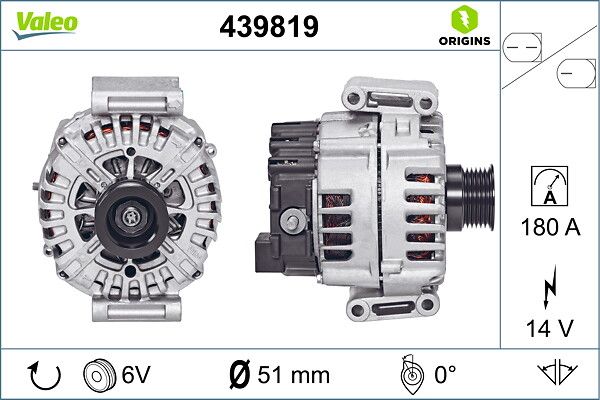 Alternator VALEO 439819