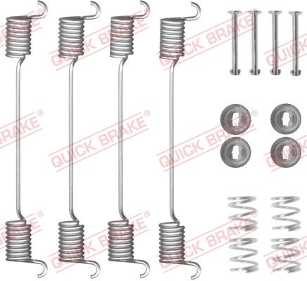 Zestaw akcesoriów, szczęki hamulcowe QUICK BRAKE 105-0524