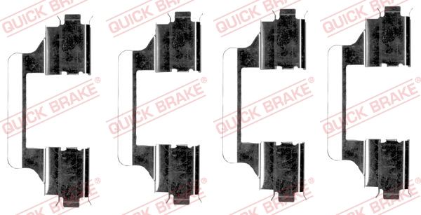 Zestaw akcesoriów, klocki hamulcowe QUICK BRAKE 109-1656