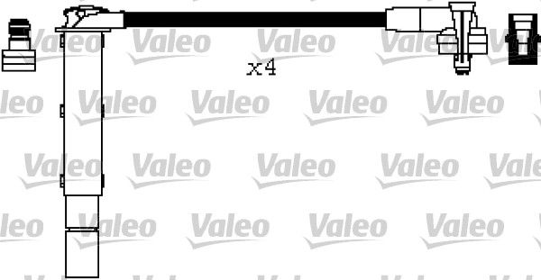 Zestaw przewodów zapłonowych VALEO 346486
