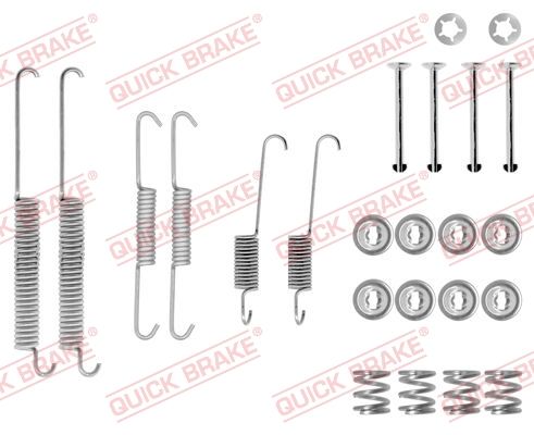 Zestaw akcesoriów, szczęki hamulcowe QUICK BRAKE 105-0678