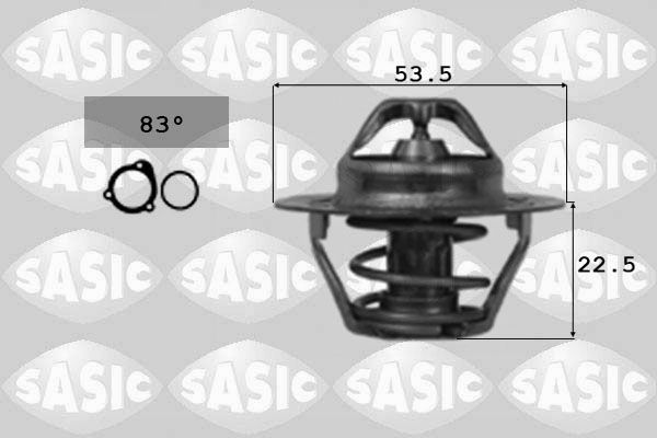 Termostat, płyn chłodzący SASIC 3304003