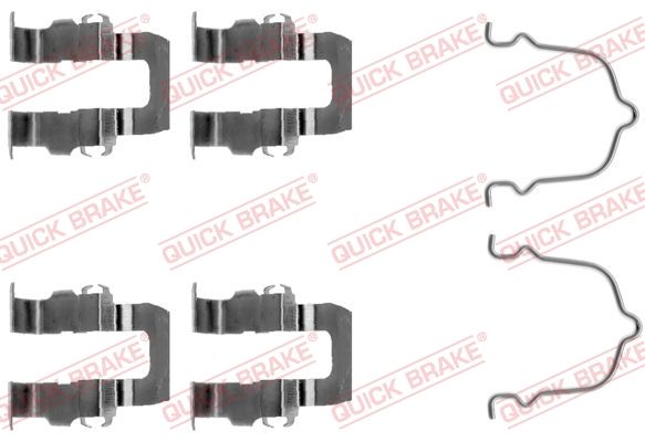 Zestaw akcesoriów, klocki hamulcowe QUICK BRAKE 109-1119