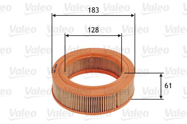Filtr powietrza VALEO 585656