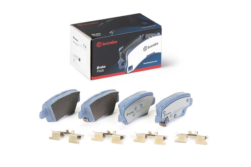 Zestaw klocków hamulcowych, hamulce tarczowe BREMBO P 30 101E