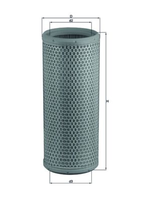 Filtr powietrza KNECHT LX 147