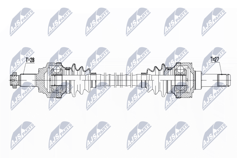 Wał napędowy NTY NPW-BM-052