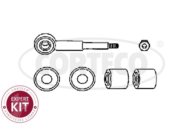 Drążek / wspornik, stabilizator CORTECO 49401307
